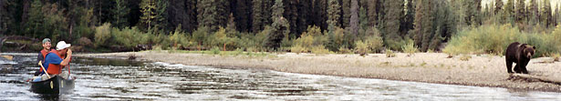 guided canoe tours, canoe rental, transportation service, log cabin rental, Yukon
