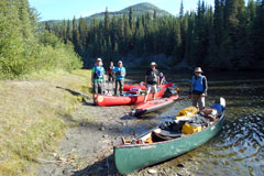 Kanutour Big Salmon River