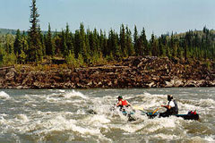 Kanutour Upper Stewart River