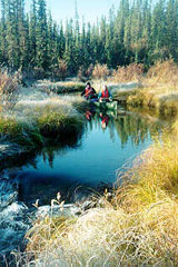 Kanutour Upper Stewart River